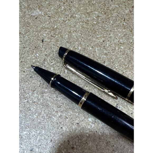 VTG Waterman Paris Black & Gold Color Pen – Writing Instrument Needs Ink Refill - Picture 4 of 5